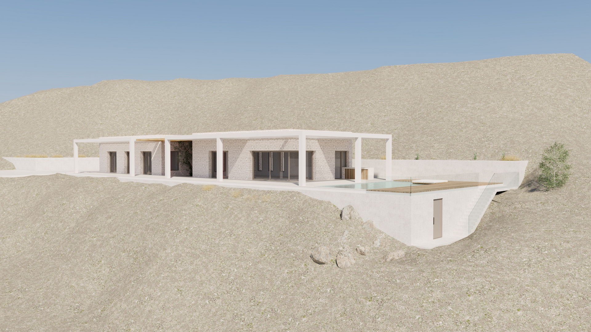 Gotsis Architects + Engineers - Εξοχική Κατοικία στον Ξηρόκαμπο Μεσσηνίας